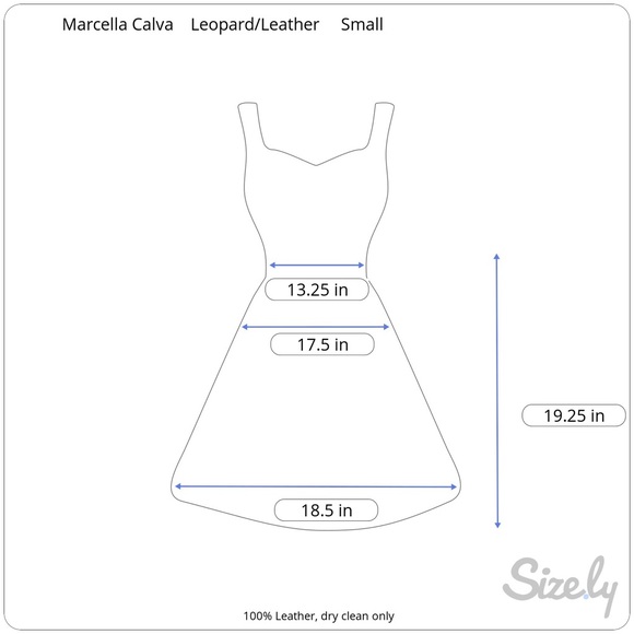 Leopard Animal Print 100% Leather Skirt-Small - Picture 8 of 8